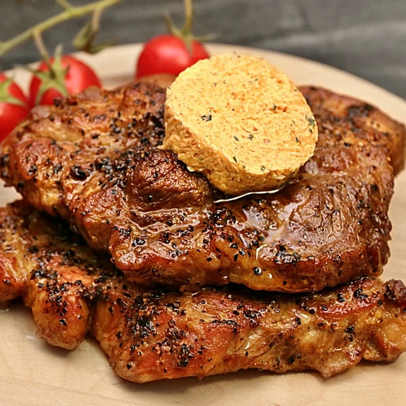 Gegrillter Schweinenacken