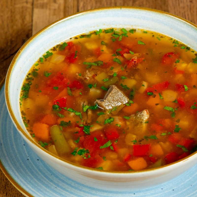 Rindfleischsuppe