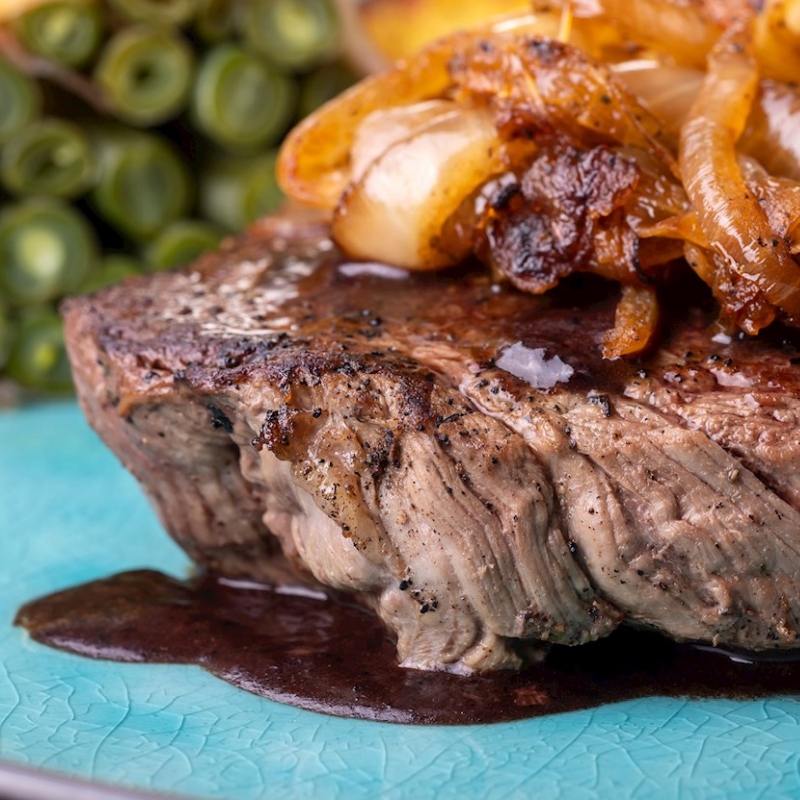 Zwiebelrostbraten